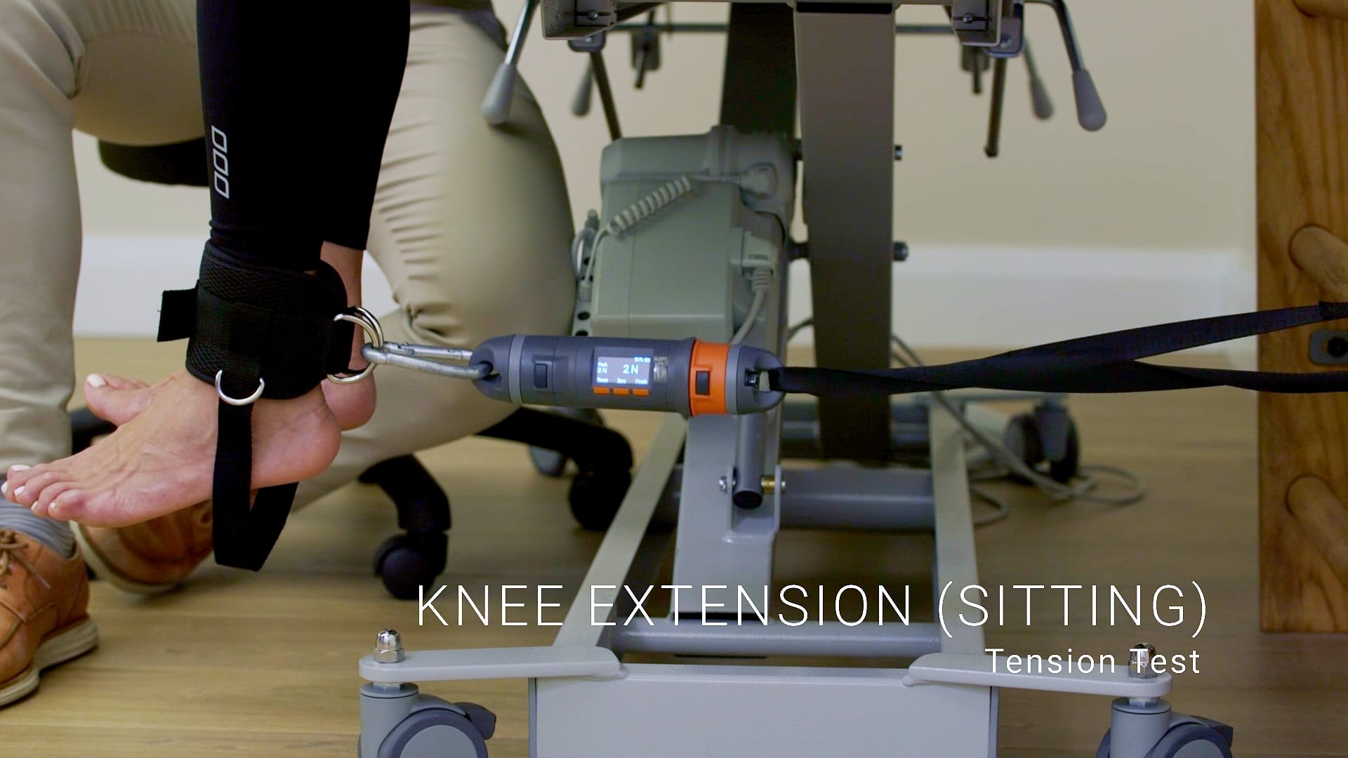 VALD DynaMo Plus Knee Extension (Sitting) Tension Test on Vimeo