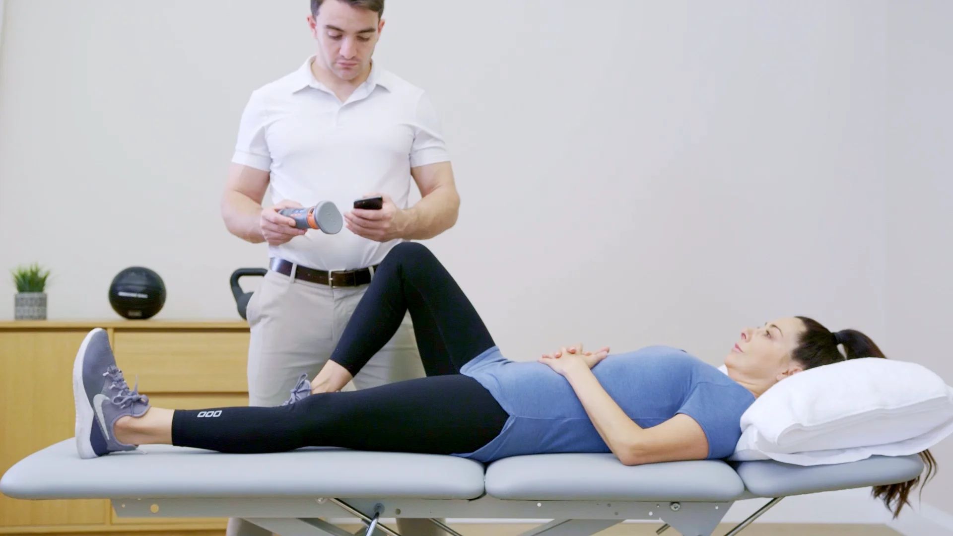 VALD DynaMo Plus Knee Extension (Supine) Compression Test