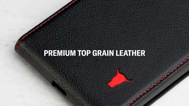 Torro iPhone 14 Pro Max Leather Folio Case has a MagSafe
