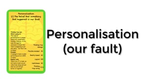 Personalisation - our fault