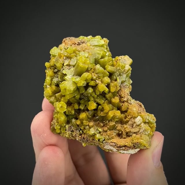 Pyromorphite & Cerussite (rare Idaho piece) Reynolds Coll.