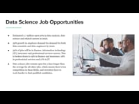 Machine Learning and Data Science: Data Science Job Opportunities