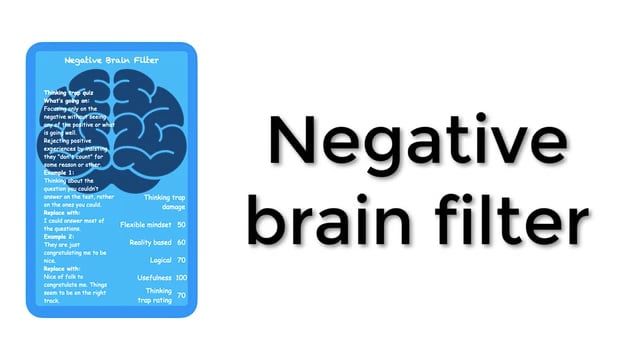 Negative brain filter