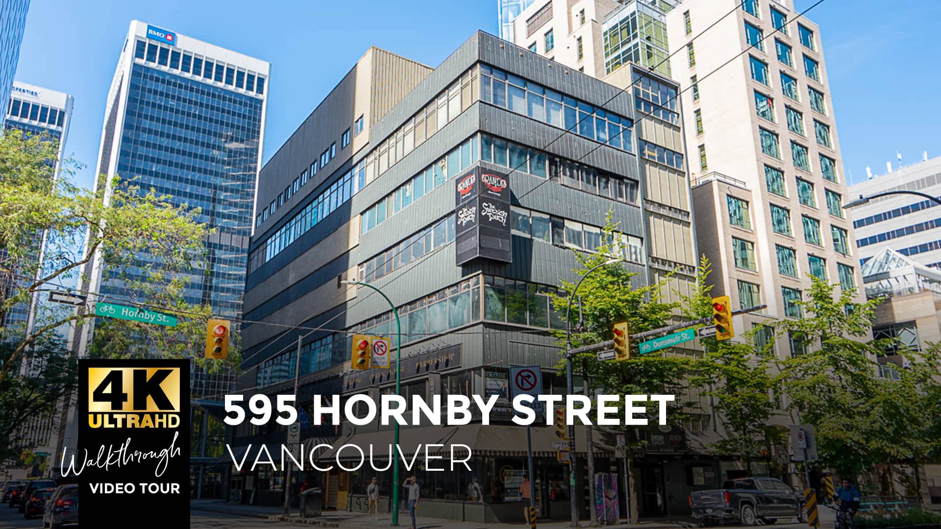 595 Hornby Street, Vancouver for Jesse Urquhart Real Estate 4K Ultra
