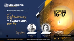 Conferencia Renovados Promo Video 2022 | SBCV