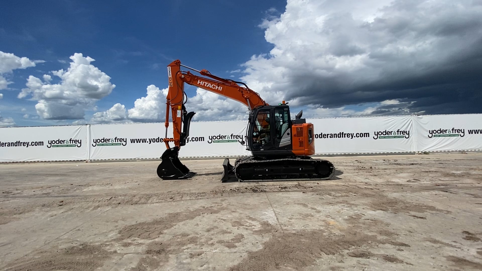 Yoder & Frey Hitachi ZX135USBL6 Hydraulic Excavator Y&F Florida