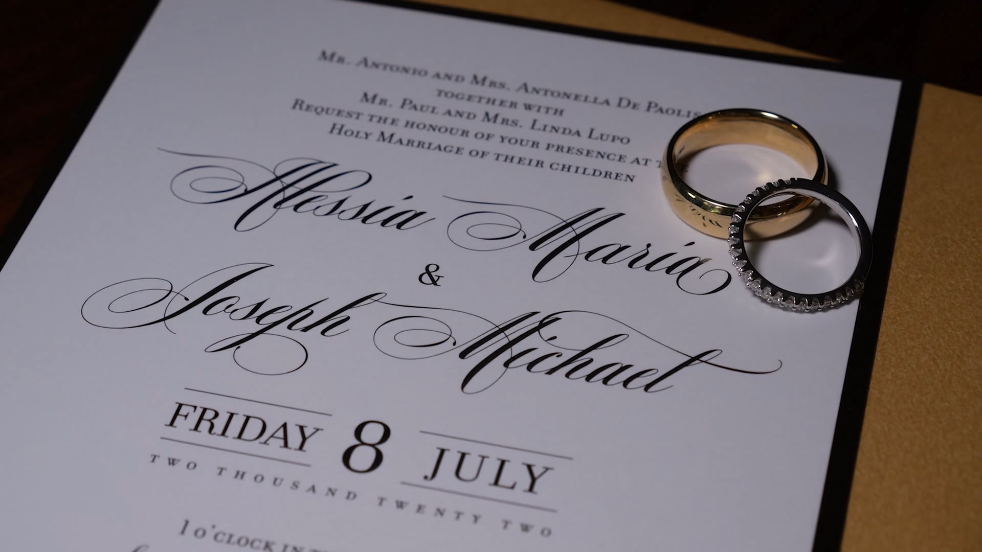 Alessia & Joseph Same Day Edit July 8 2022 by Coppola Films