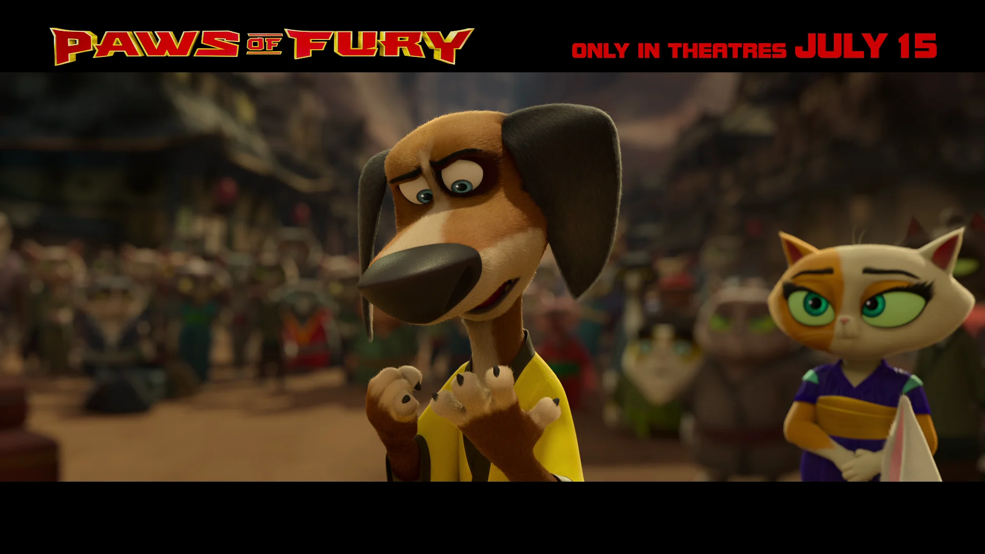 Paws of Fury: The Legend of Hank is now available on Digital +