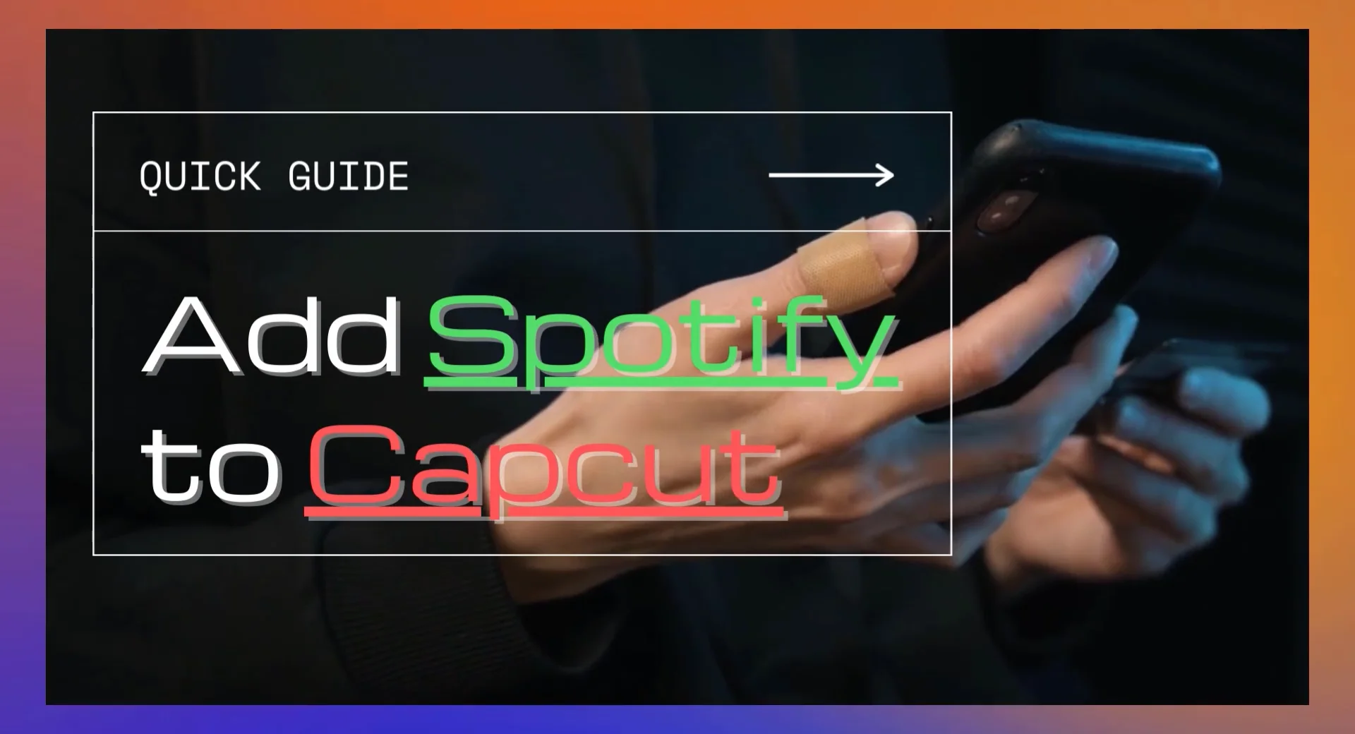 How to Import Spotify Music to CapCut