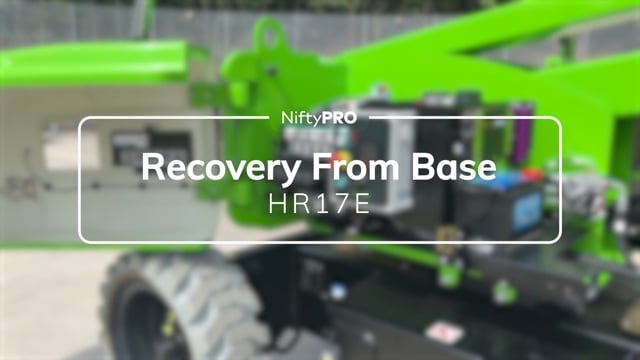 HR15E / HR17E (mk1) - Recovery From Base