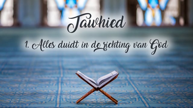 1. Alles duidt in de richting van God