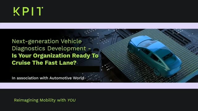 Next-generation vehicle diagnostics development – is your organization ready to cruise the fast lane?