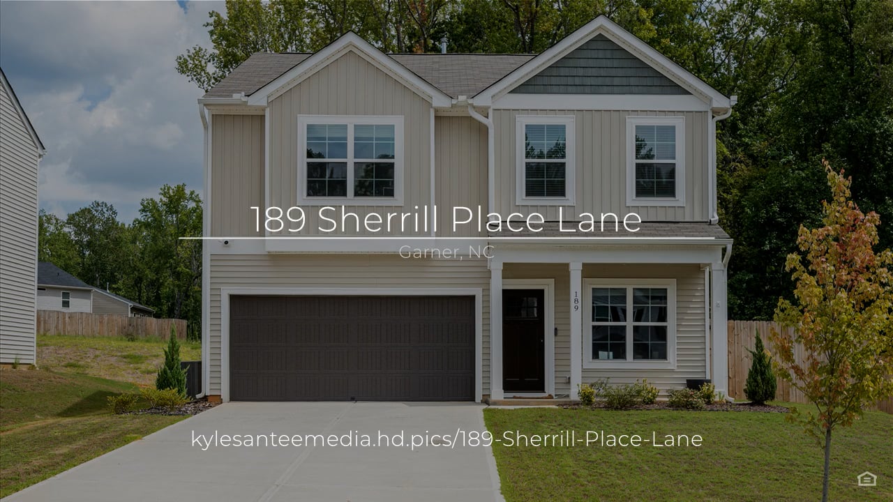 189 Sherrill Place Lane, Garner, NC on Vimeo
