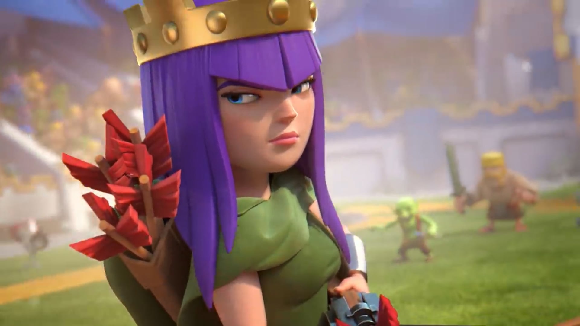 Clash Royale- Archer Queen in Action