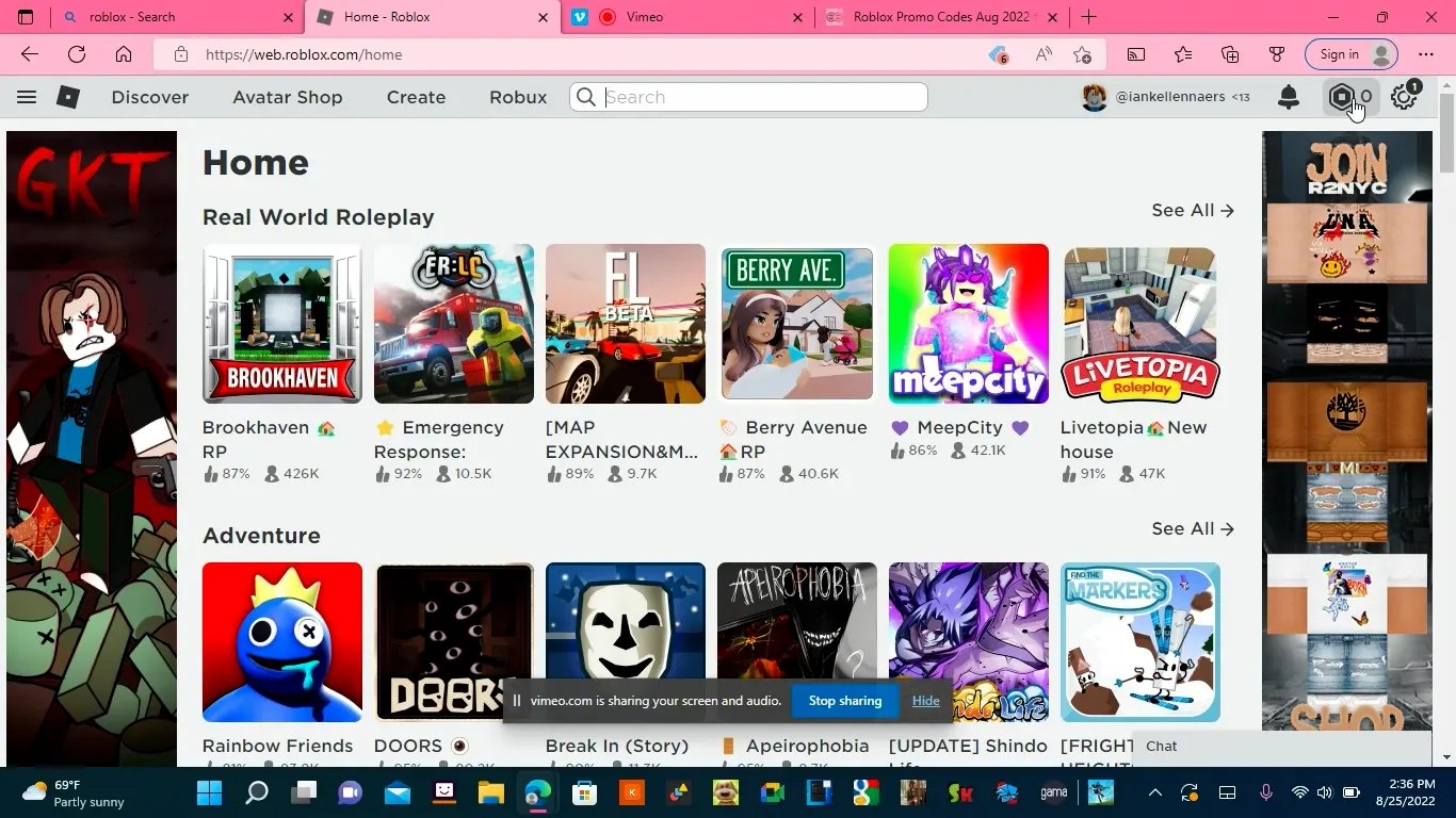 Imagine not being on the verge of 1000 free robux.