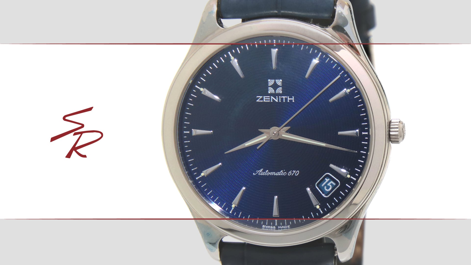 Zenith Elite 670 Automatic 35mm Blu 90/01.0040.670