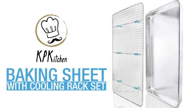 Half-Sheet Pan and Cooling Rack Set - King Arthur Baking Company