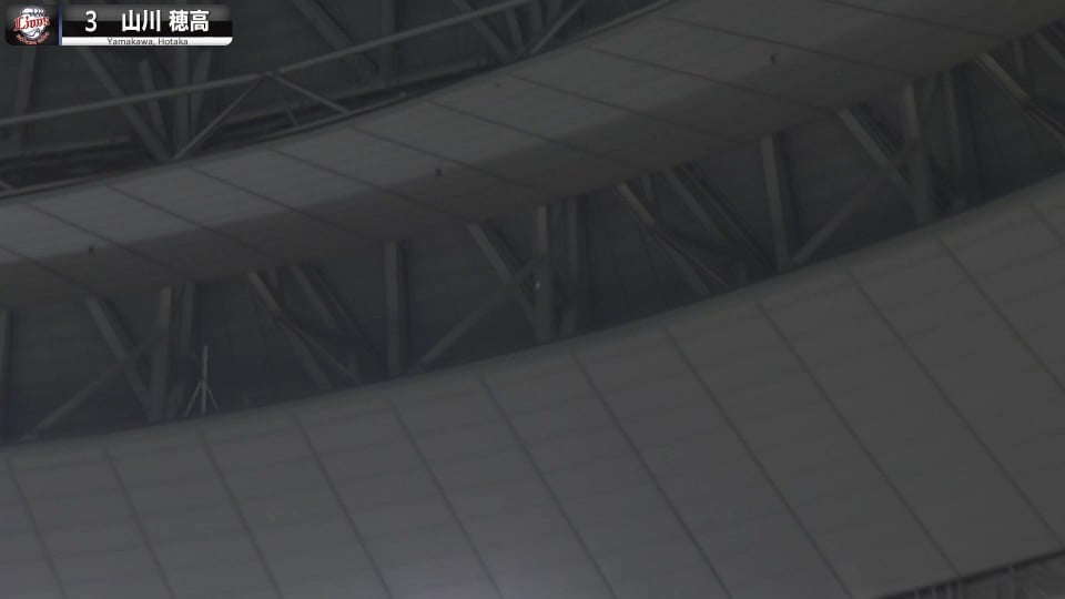 【打球が消えた!?】ライオンズ・山川穂高『京セラDの天井にぶち込む』