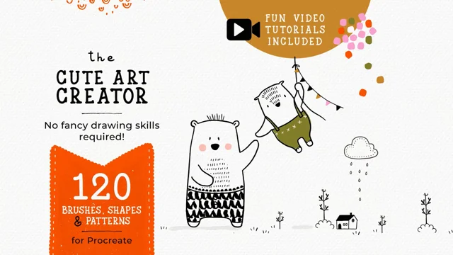 Easy Peasy Animal Drawing Kit - draw cute animals