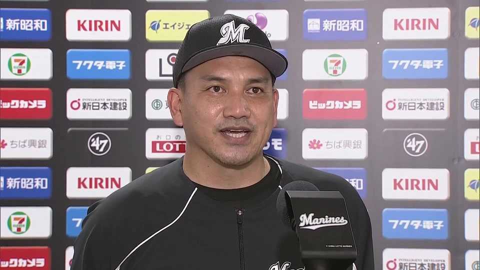 8月26日 マリーンズ・井口資仁監督 試合後インタビュー