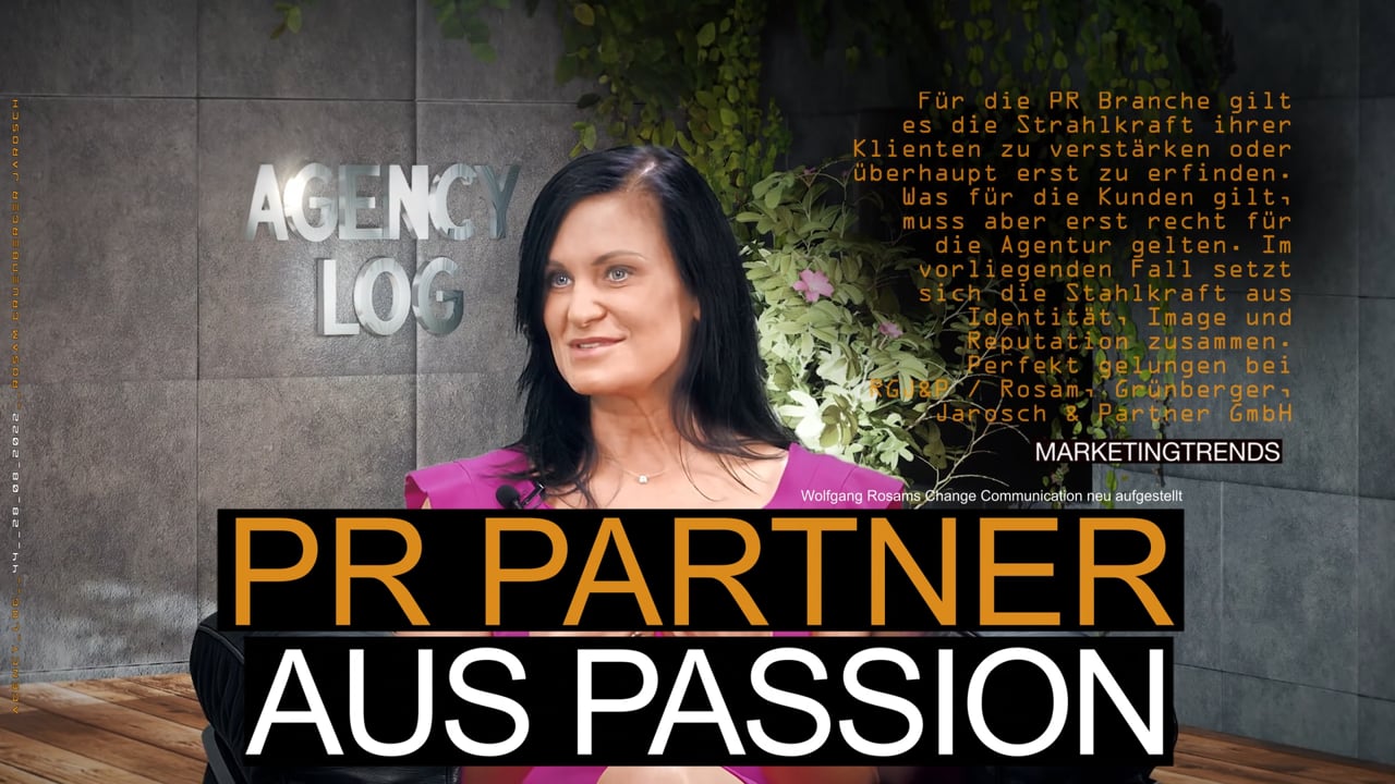 agency log: PR-Partner aus Passion
