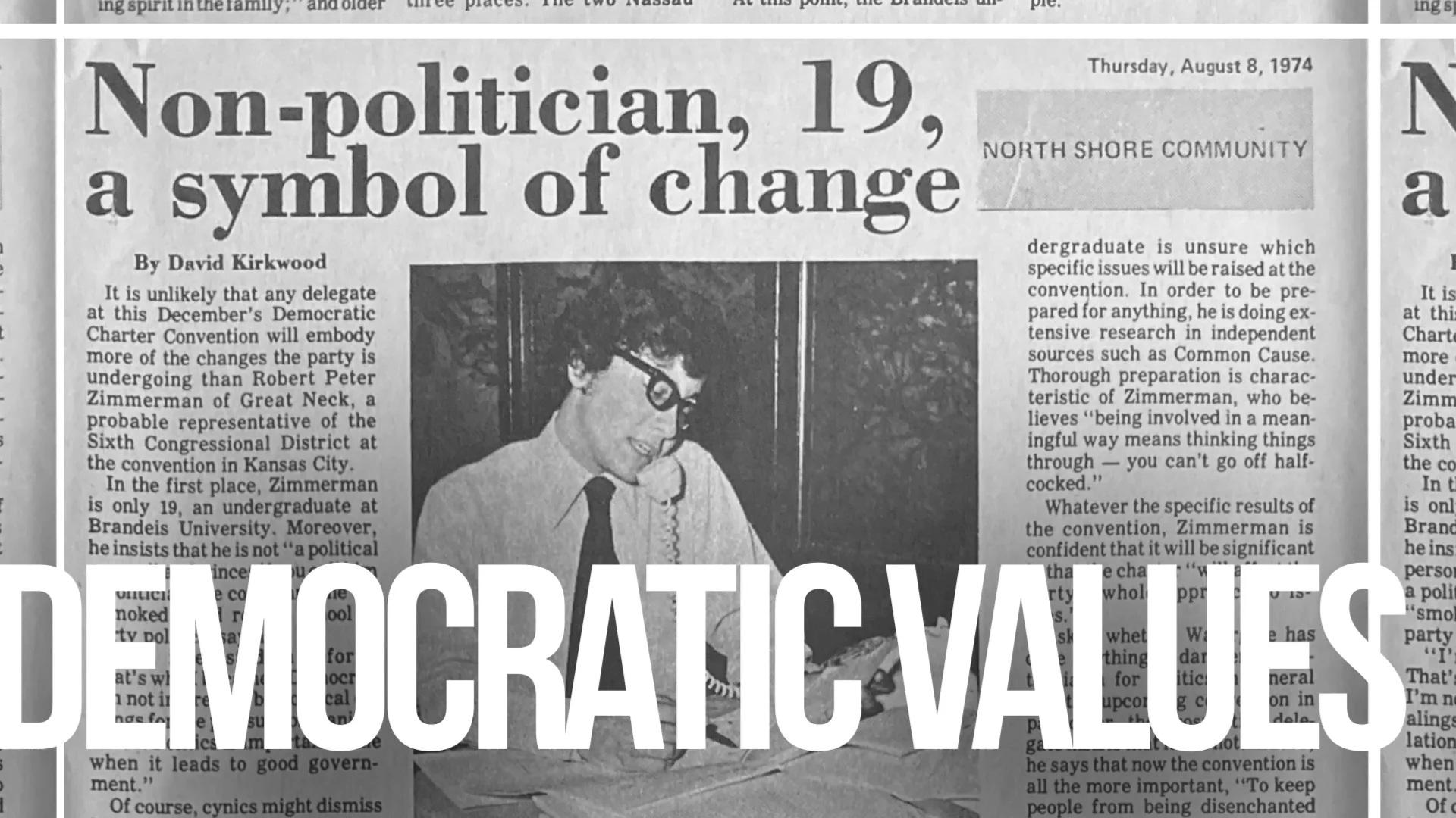 Robert Zimmerman for NY-03 “Values” on Vimeo