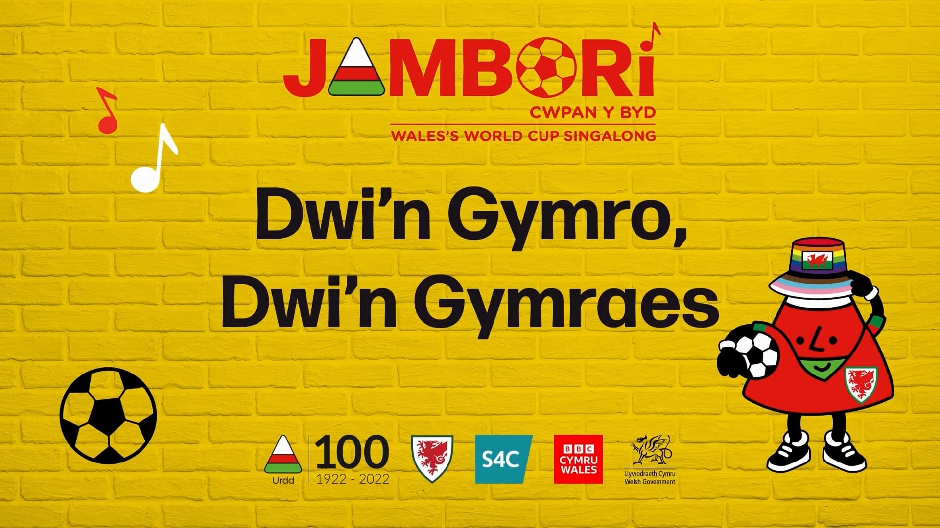 Dwi'n Gymro, Dwi'n Gymraes - Jambori Cwpan y Byd