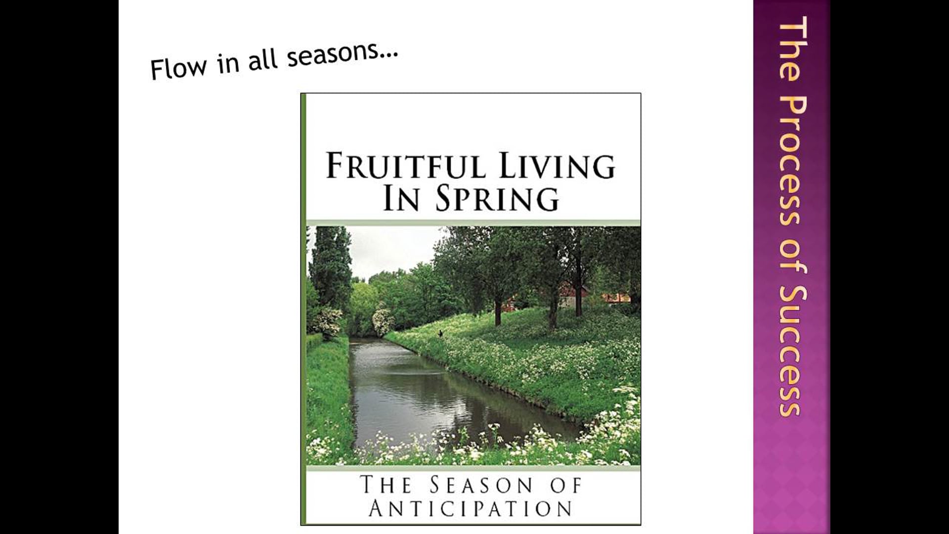 Fruitful Living in Spring (Part 1)