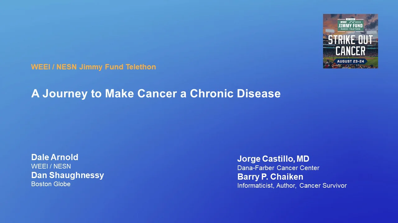 Journey to Make Cancer a Chronic Disease