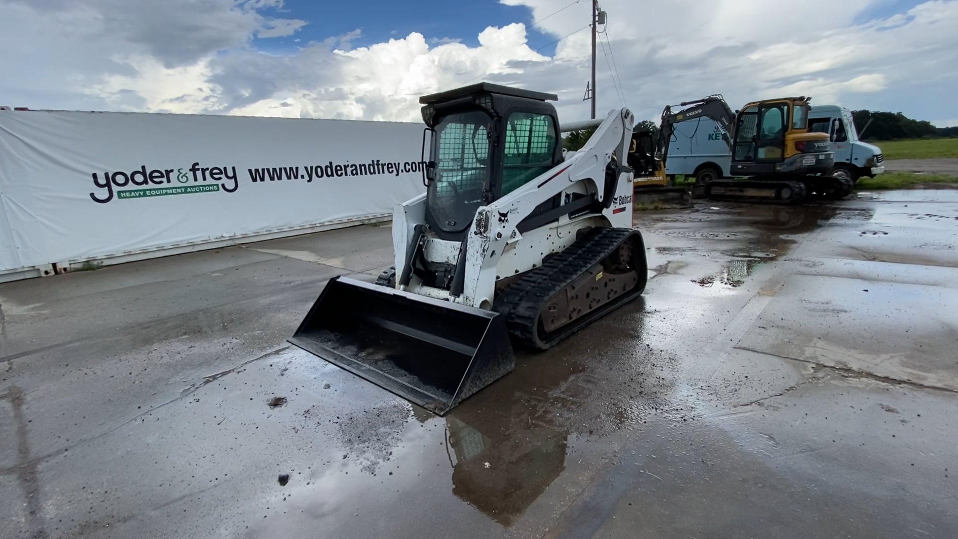 Yoder & Frey - Bobcat T870 Tracked Skidsteer Loader - Y&F - Florida ...