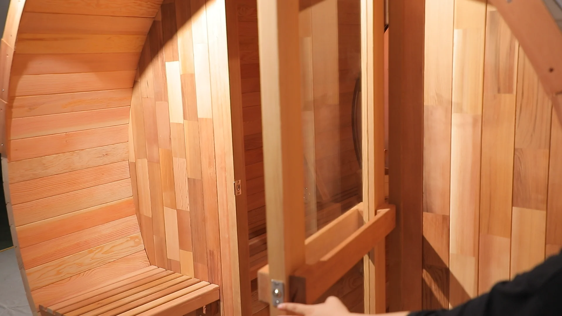 Sauna helps the body flush out toxins on Vimeo