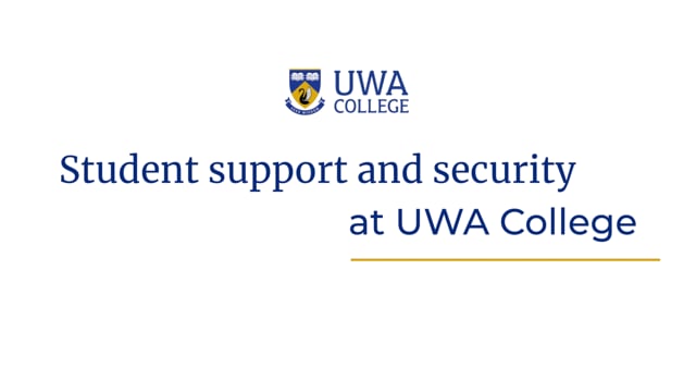 UWA College Student Testimonials on Vimeo