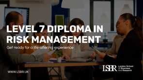 Diploma in Risk Management – Level 7 (Fast Track)