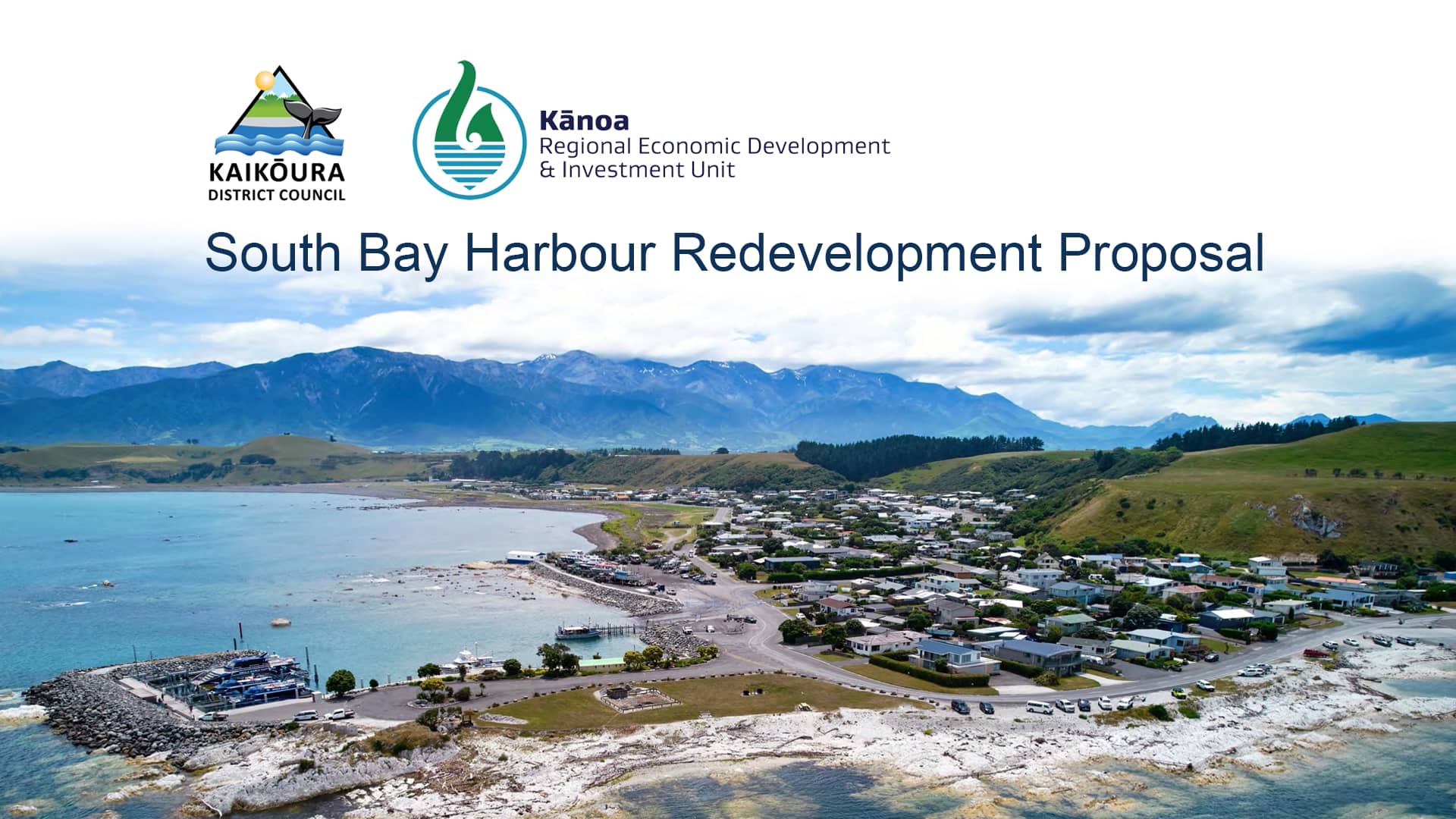 Kaikōura Harbour Redevelopment Proposal on Vimeo