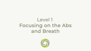Focusing on the Abs and Breath