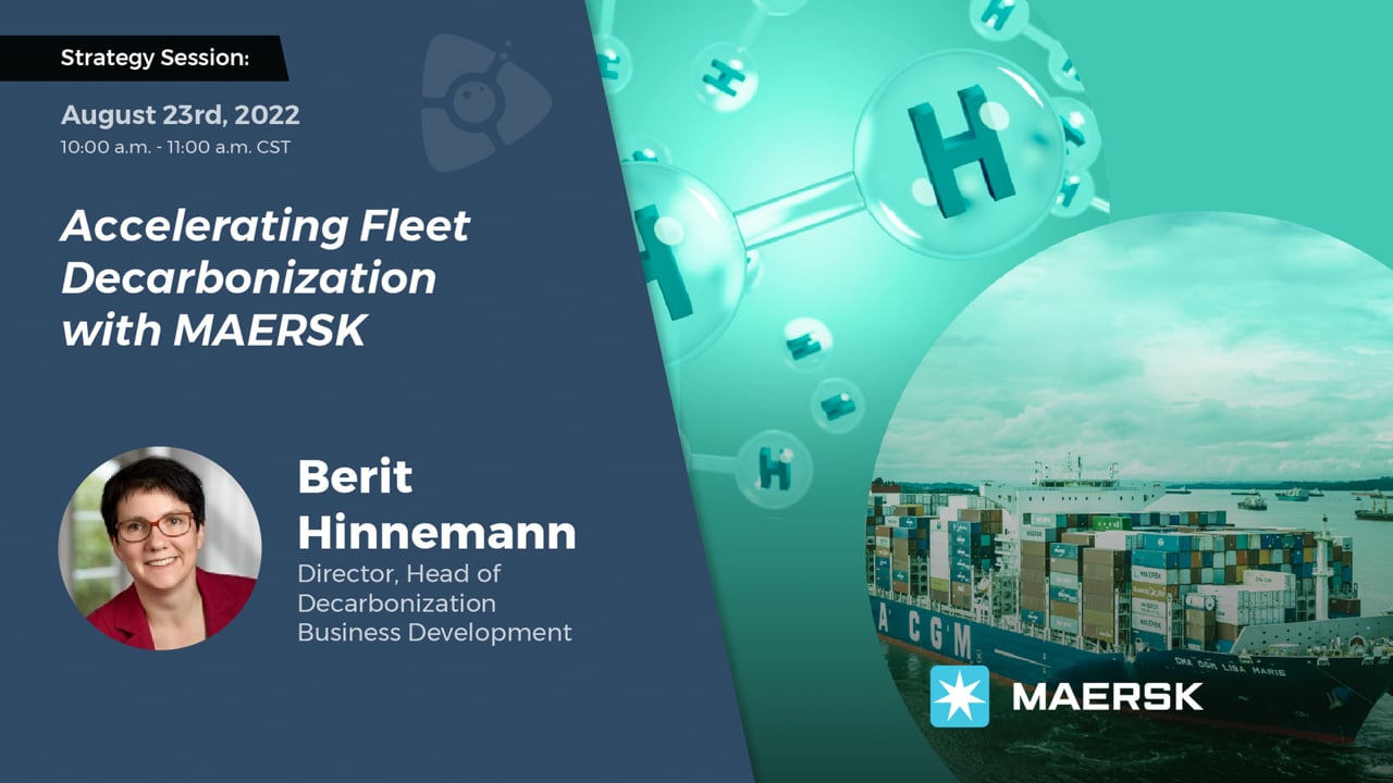 Accelerating Fleet Decarbonization With MAERSK - Presentation | Darcy ...