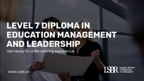 Level 7 Diploma in Education Management and Leadership (Fast Track)