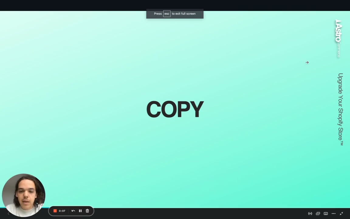 copy on Vimeo