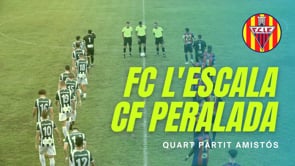 Resum FC l'Escala 0 - 4 CF Peralada