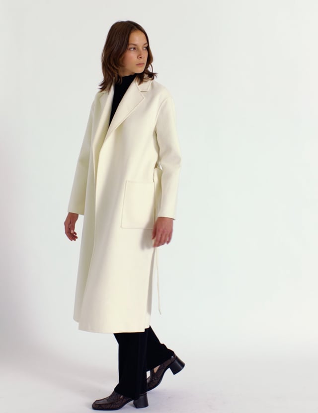manteau zapa blanc