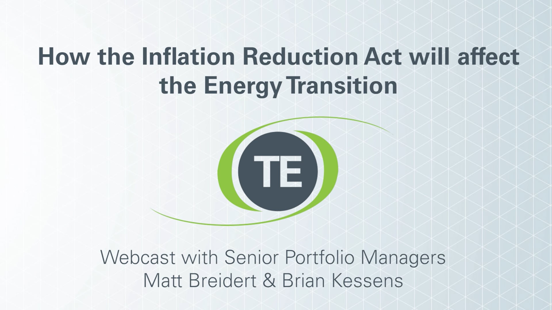 Live PM Call: How the Inflation Reduction Act will affect the energy ...