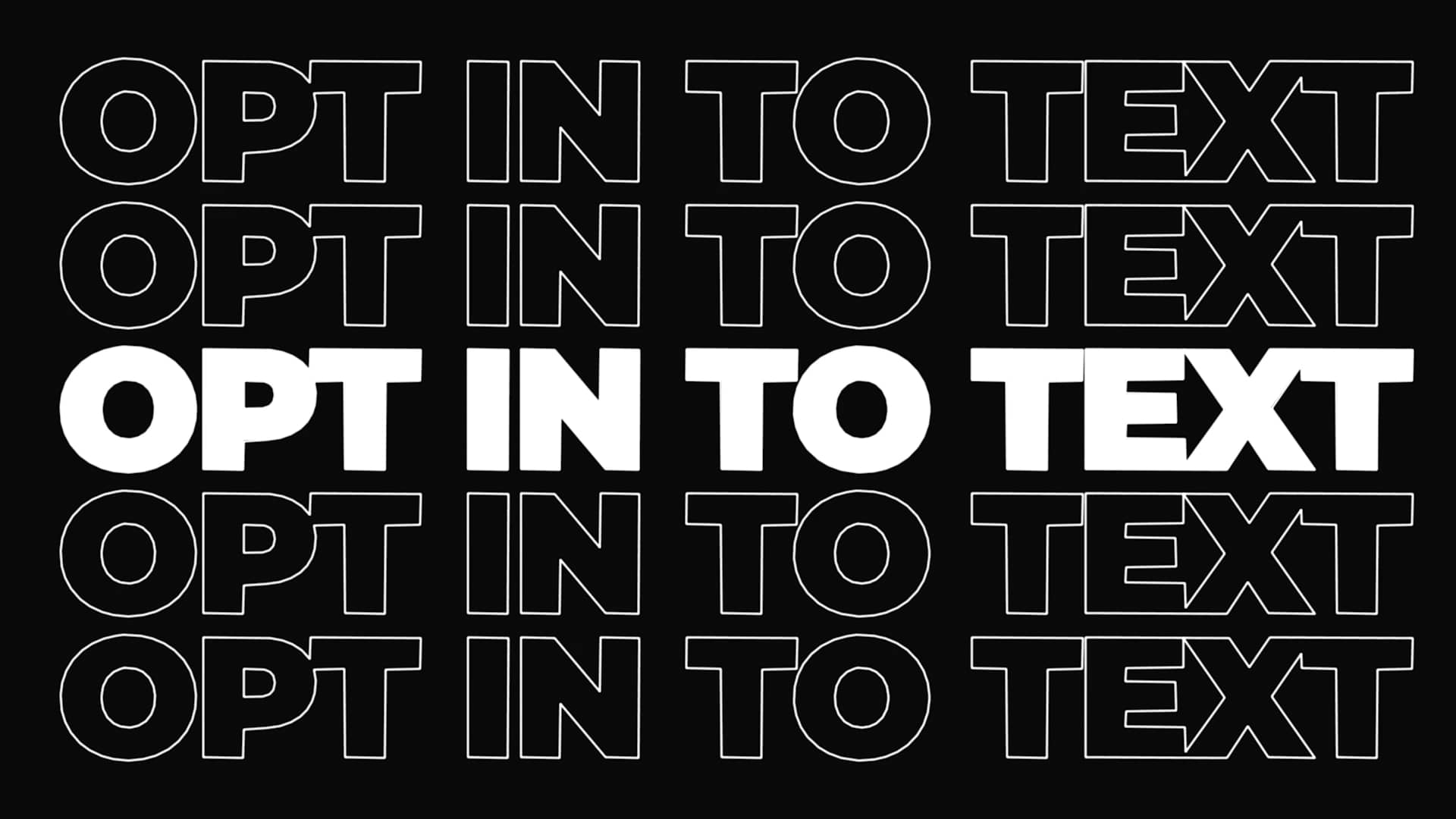 Opt in to text messaging on vimeo
