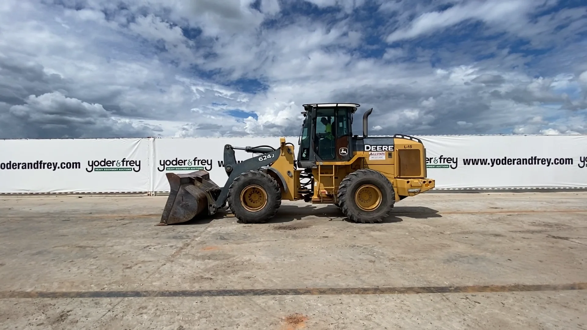 Yoder & Frey - John Deere 624J Wheeled Loader - Y&F - Florida - Aug 22 ...