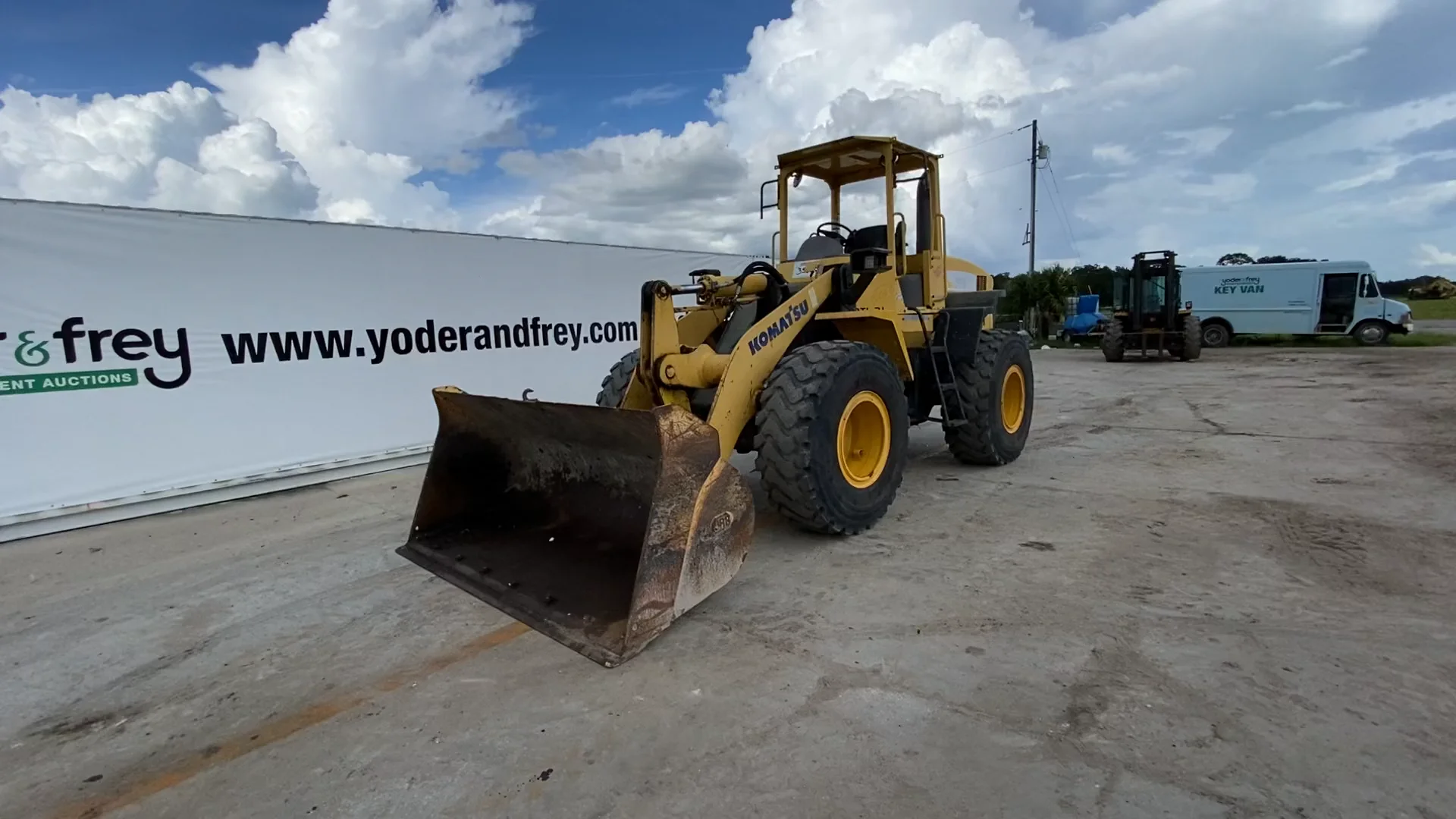 Yoder & Frey - Komatsu WA250-5 Wheeled Loader - Y&F - Florida - Aug 22 ...