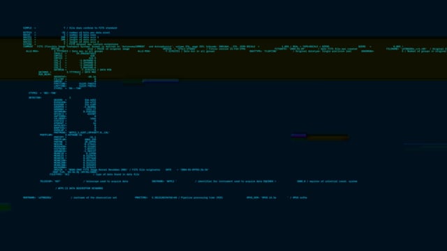 código de hacker em execução 1785195 Vídeo stock no Vecteezy