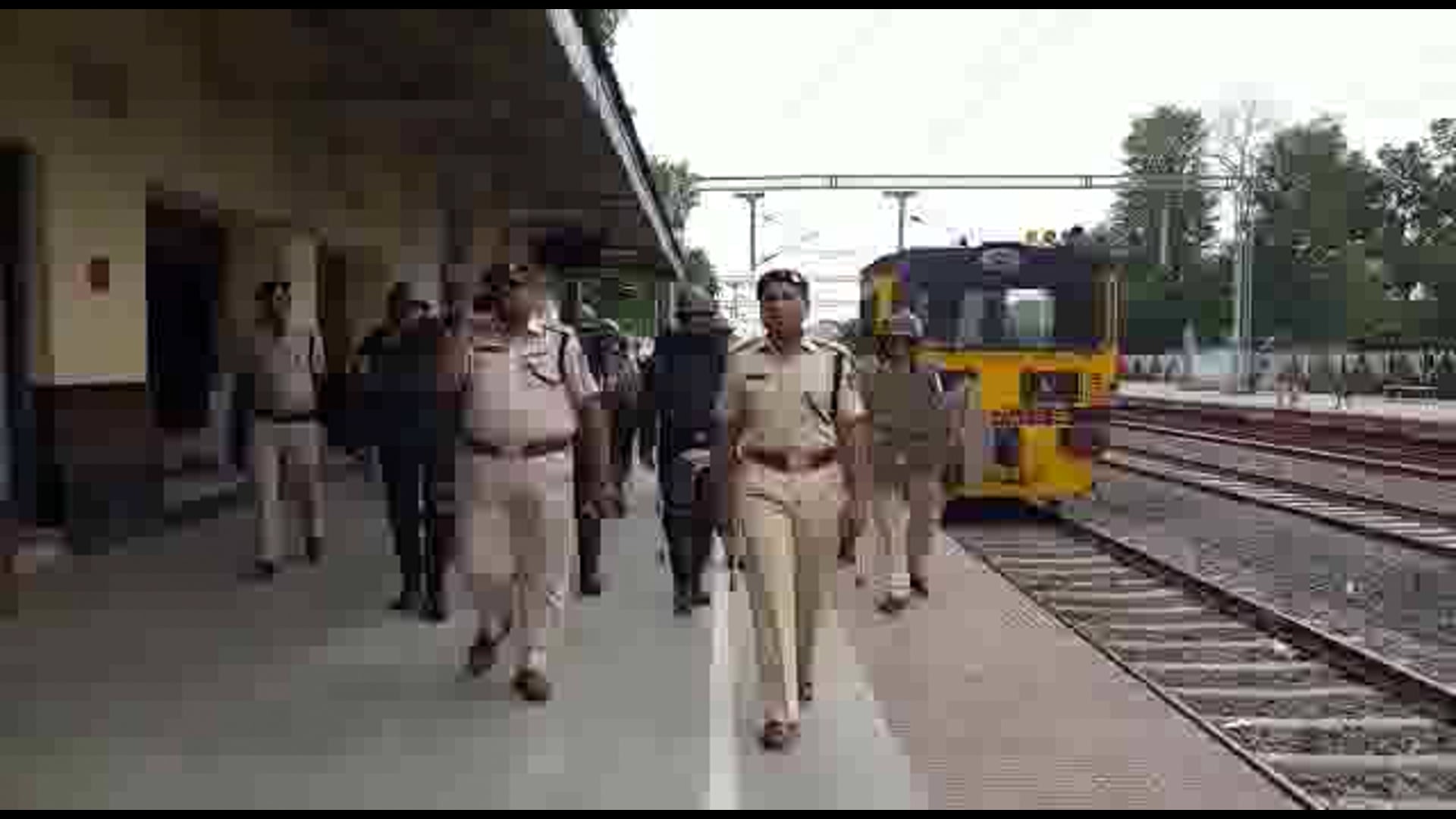 प्रदर्शन को लेकर अलर्ट मोड पर रही आरपीएफ और जीआरपी @shashi709164 