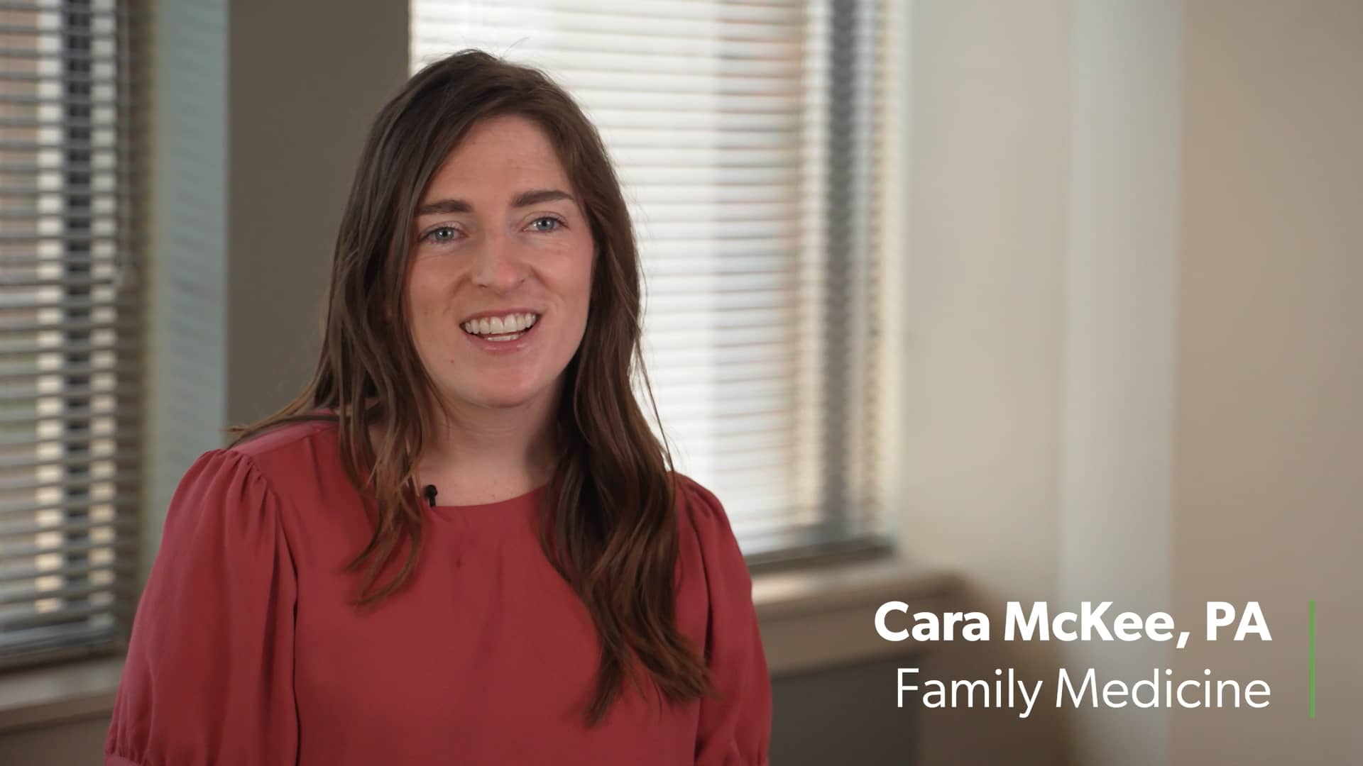 Cara McKee, PA Family Medicine SCL Health Medical Group on Vimeo