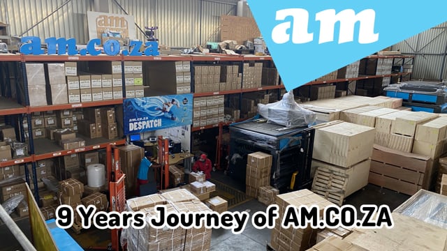 About AM.CO.ZA, 9 Years Journey of Service Central Machine Sales in Digital Machine Age