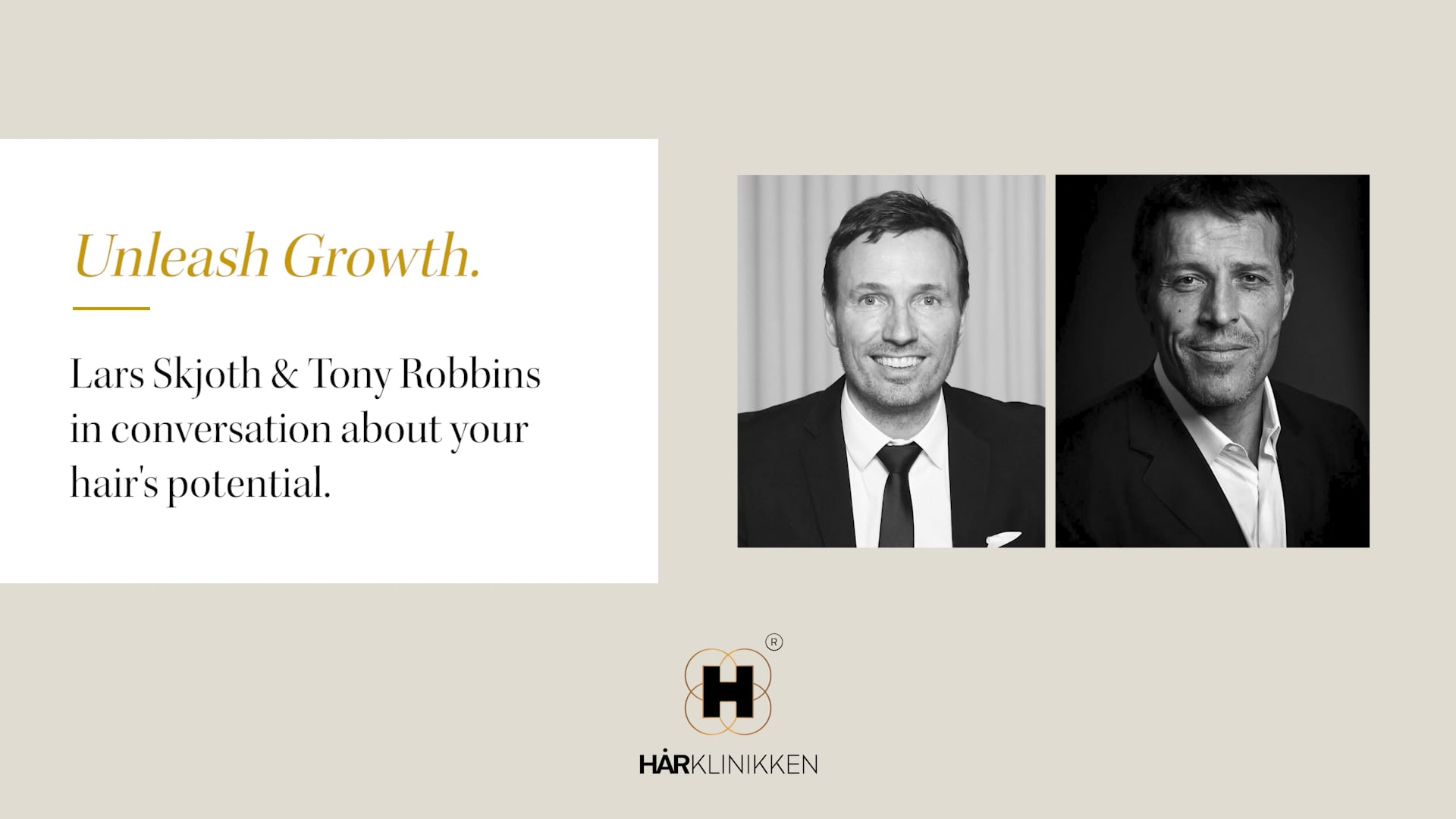 Tony-Robbins and Lars Skjoth in Conversation Poster