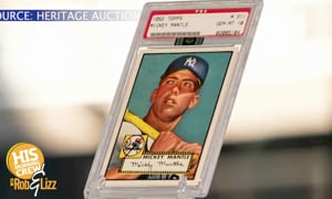 Micky Mantle Card Worth Millions